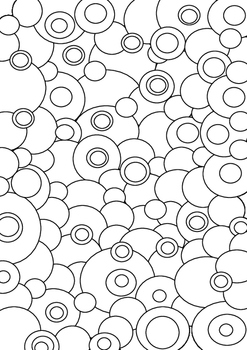 Free coloring page circles by the happy hospital teacher tpt