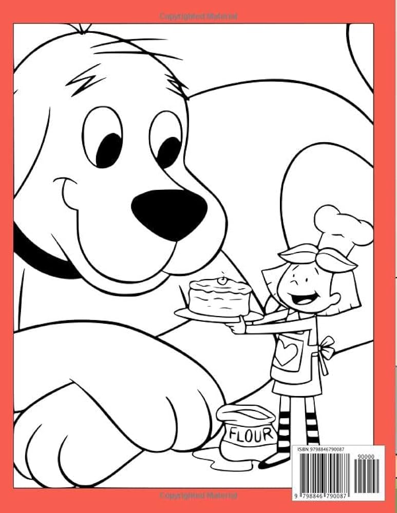 Cliffãrd the big rãd dog coloring book fun pages featuring clifford images for kids to color great book for relaxation paperback cavaco aline books