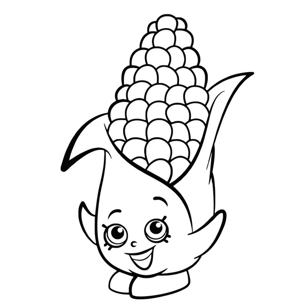 Thousand corn coloring book royalty