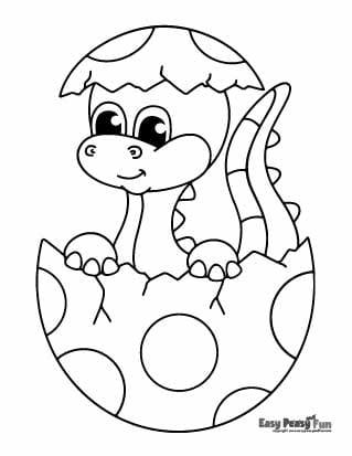 Dinosaur coloring pages