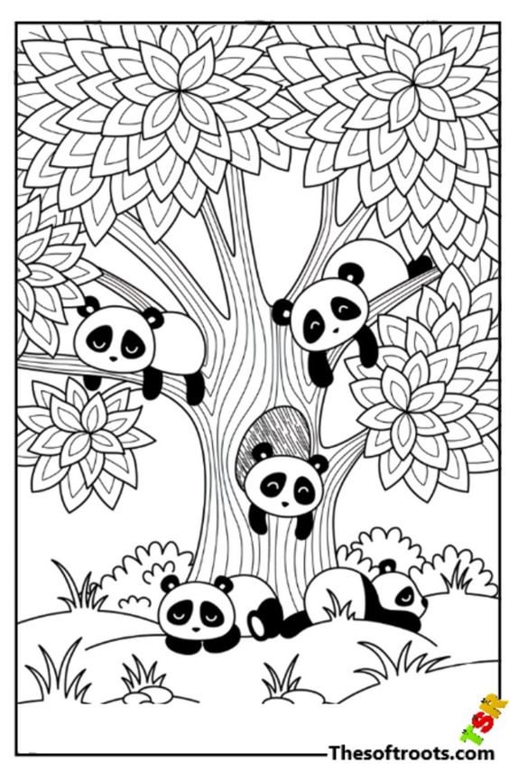 Discover the joy of panda coloring pages rkidscoloringpages