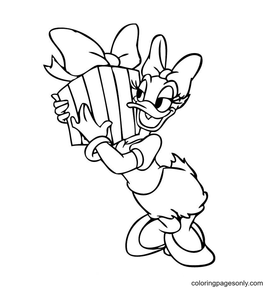 Daisy duck coloring pages printable for free download