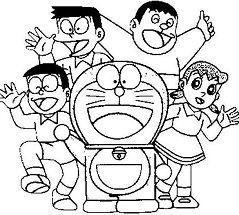 Doraemon coloring pages printable for free download