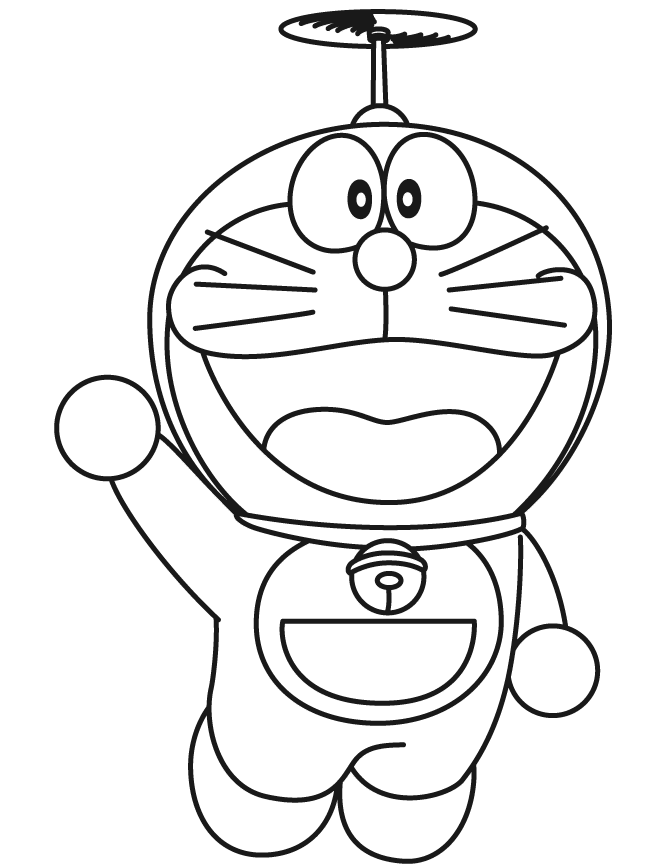 Doraemon coloring pages