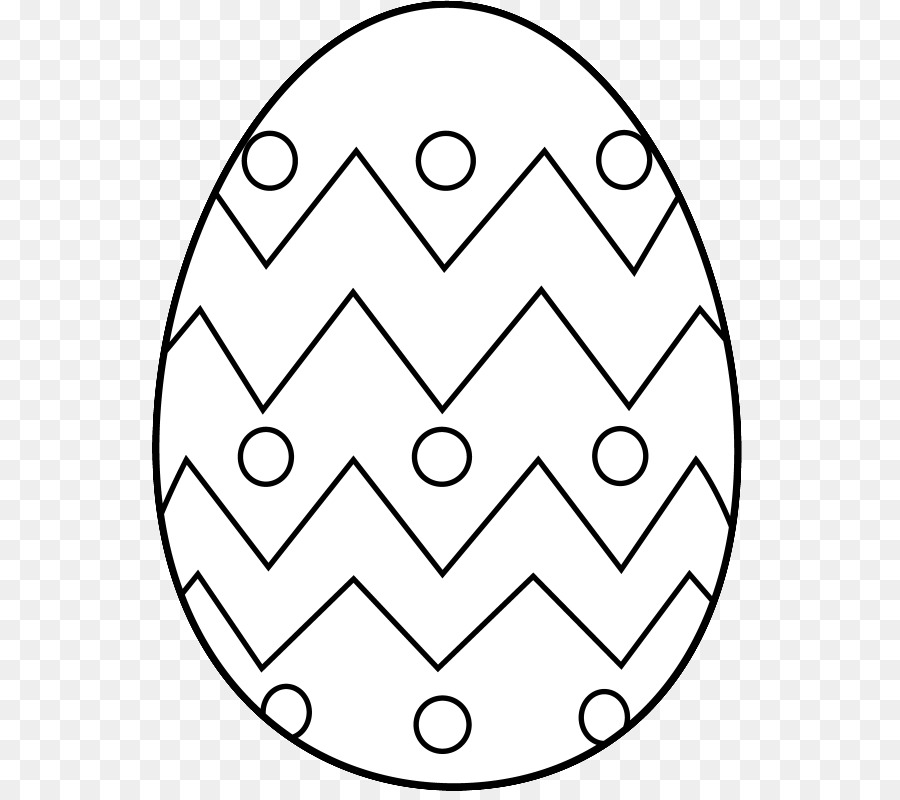 Easter egg coloring pages png download