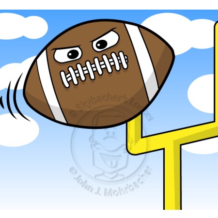 Free football coloring page