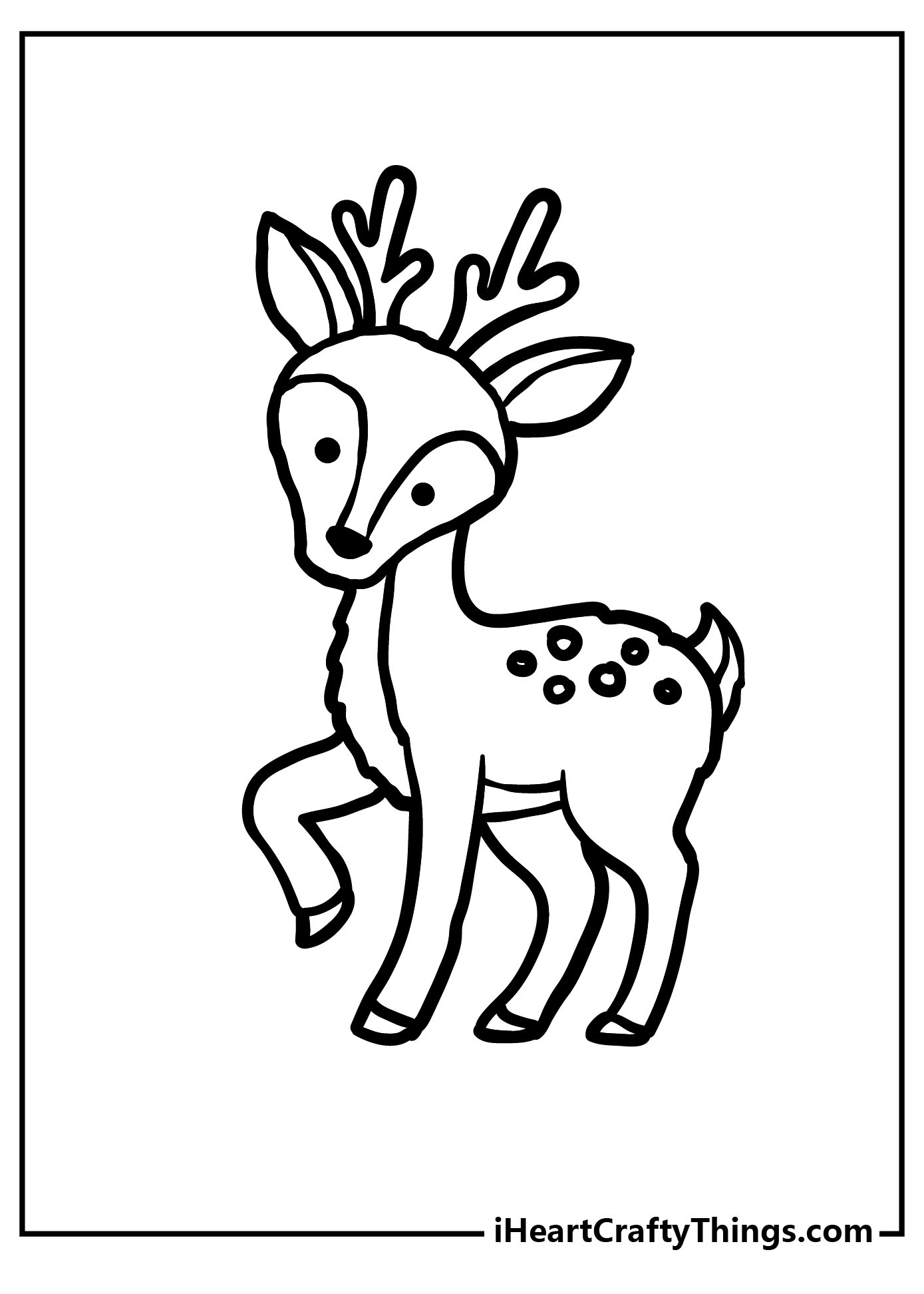Forest animals coloring pages free printables