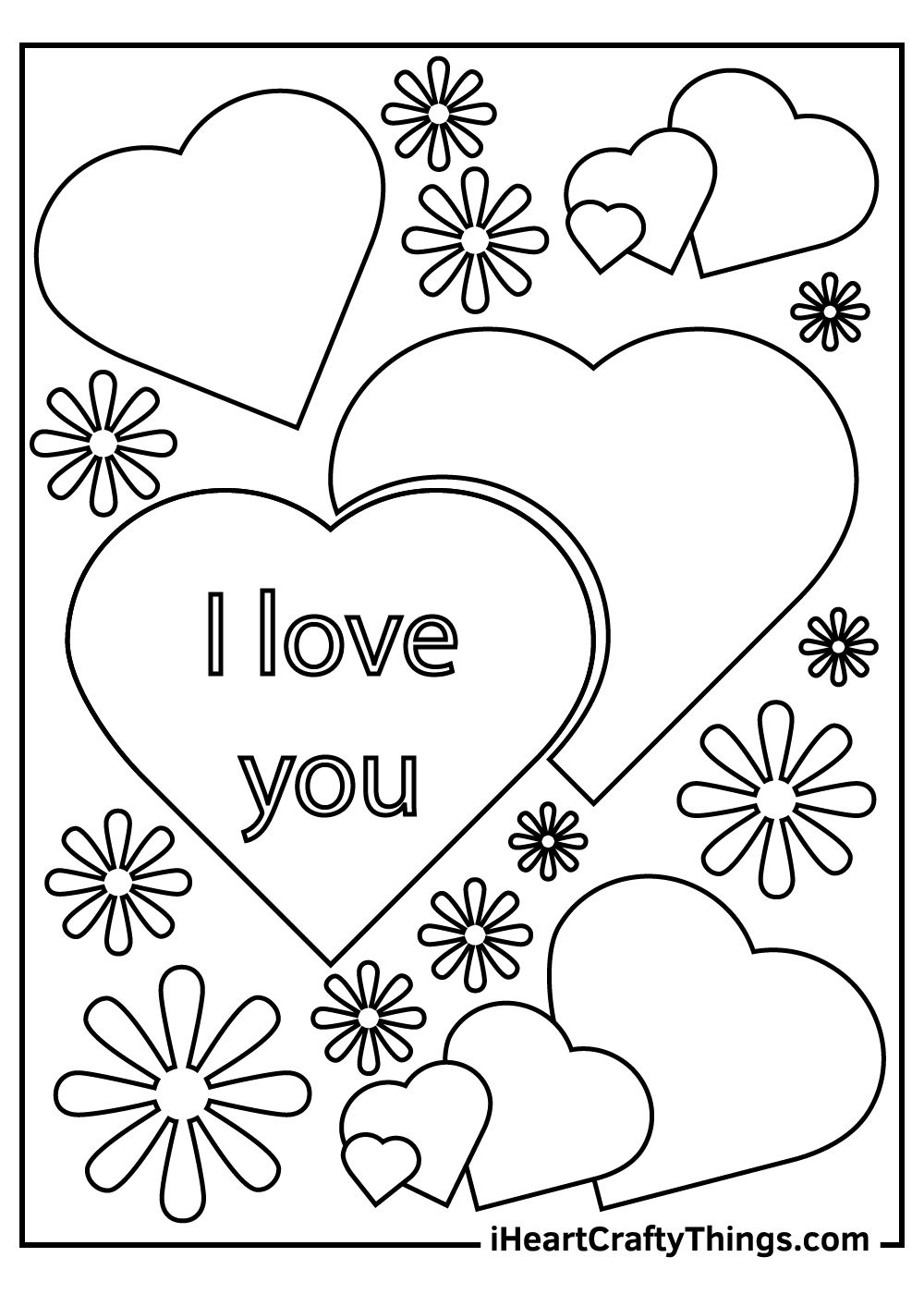 I love you coloring pages love coloring pages valentine coloring pages heart coloring pages