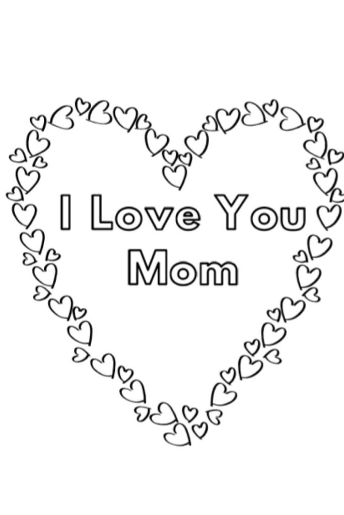 Beautiful mothers day coloring pages free craft corner diy