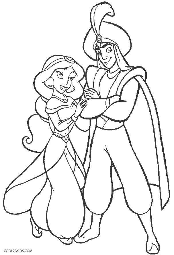 Printable disney aladdin coloring pages for kids coolbkids disney coloring pages cartoon coloring pages cat coloring book