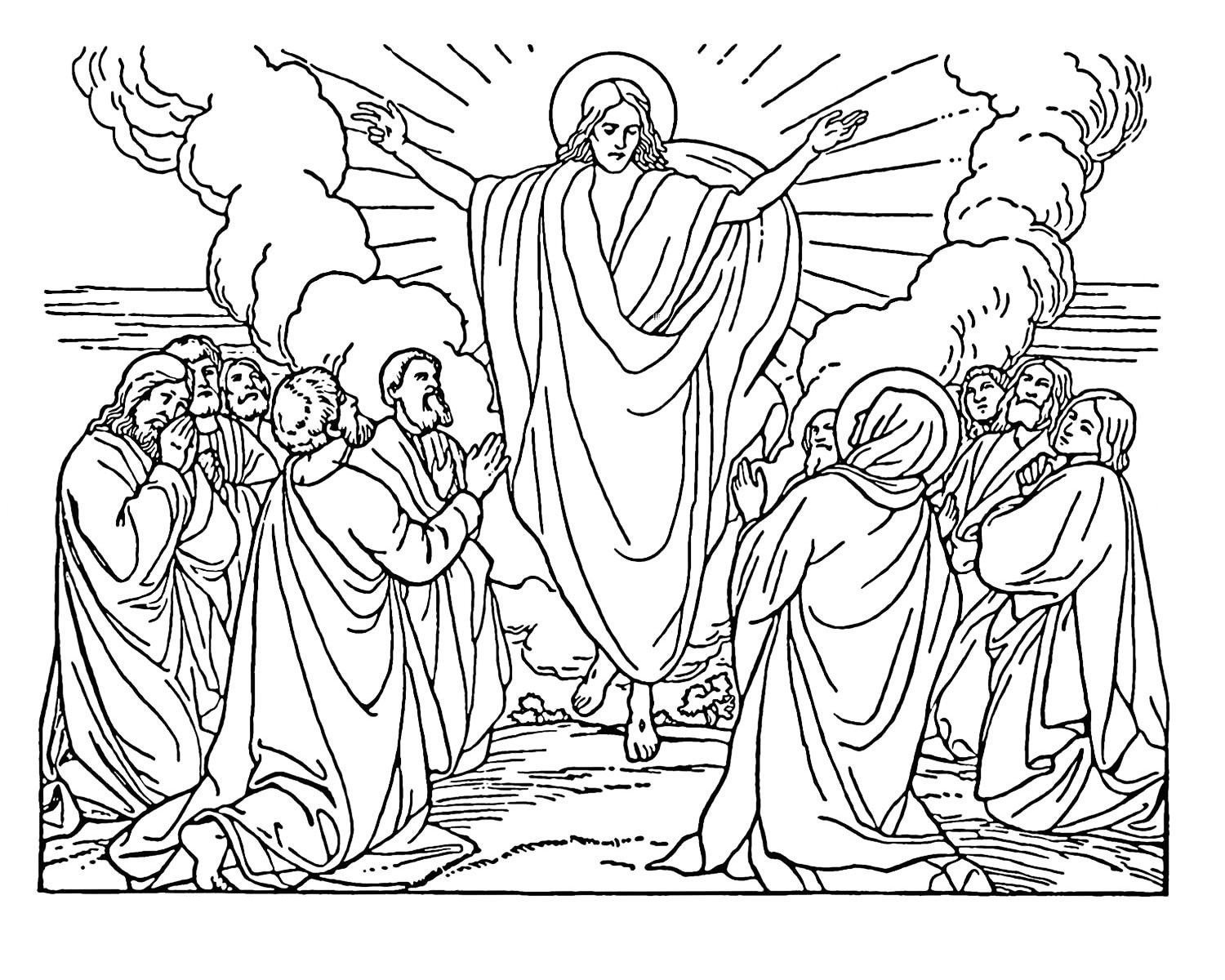 Bible coloring pages teach your kids through coloring