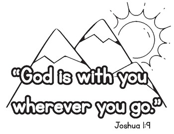 Free joshua coloring pages