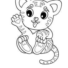 Jungle animals coloring pages