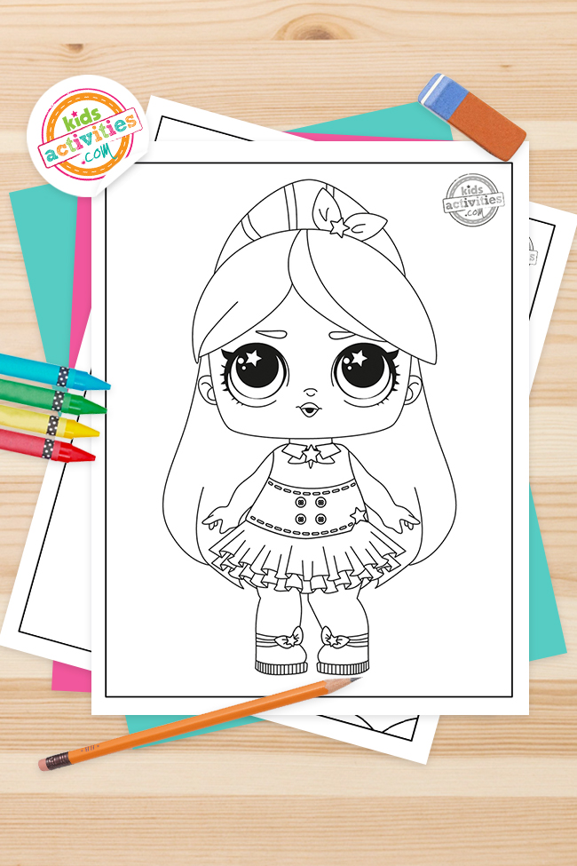 Free printable lol coloring pages lol dolls kids activities blog