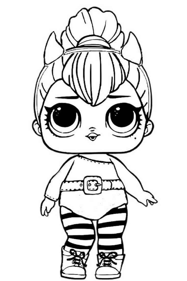 Spice lol doll coloring pages lol surprise doll coloring pages printable lol surprise dollsâ unicorn coloring pages cute coloring pages coloring pages for girls