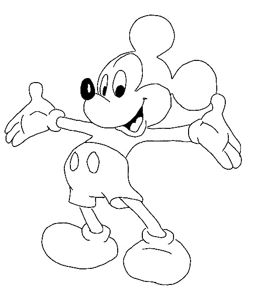 Mickey mouse coloring pages makedaveacastmember