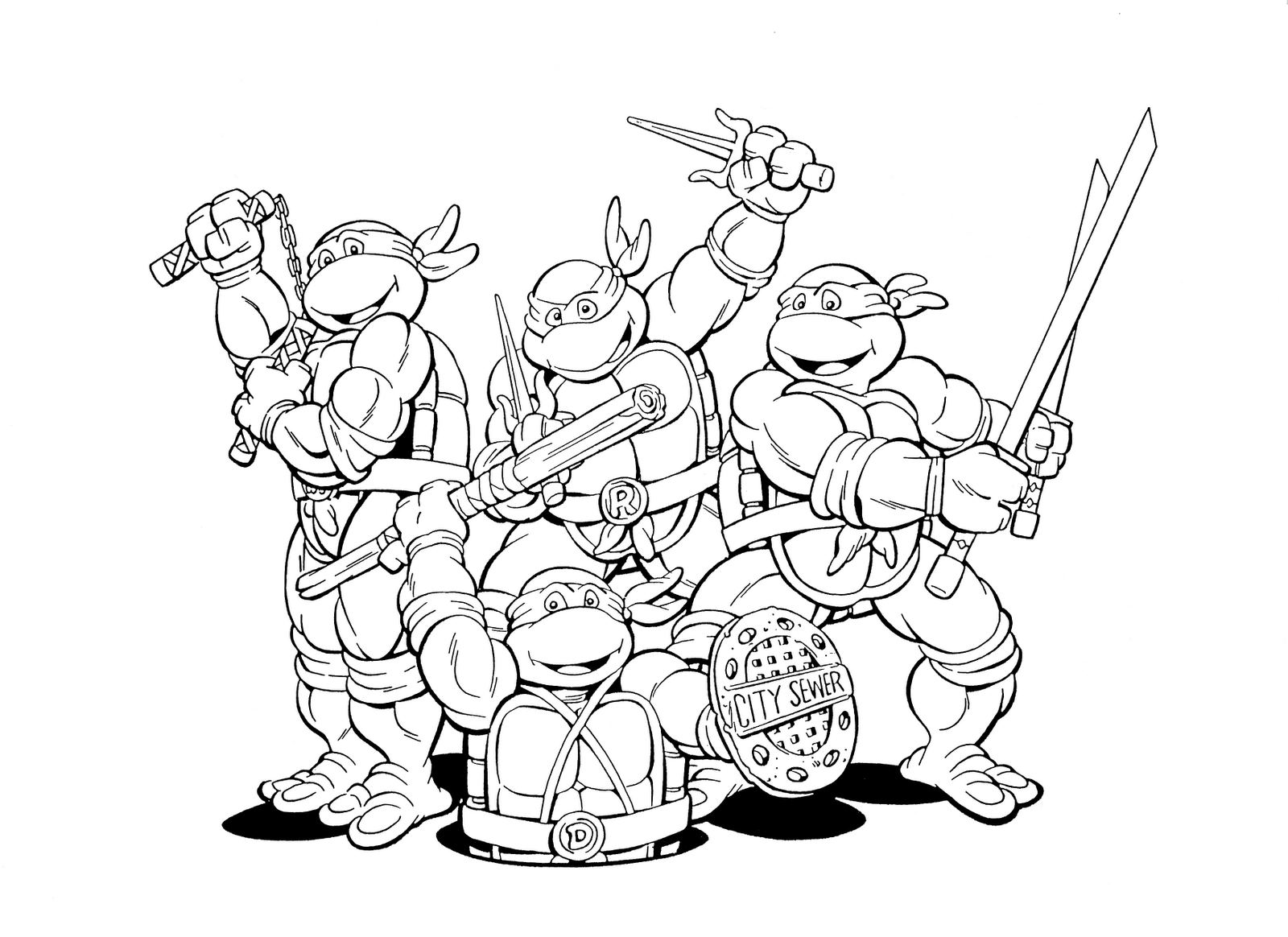 Teenage mutant ninja turtles tmnt coloring pages free printable turtle coloring pages ninja turtle coloring pages superhero coloring pages