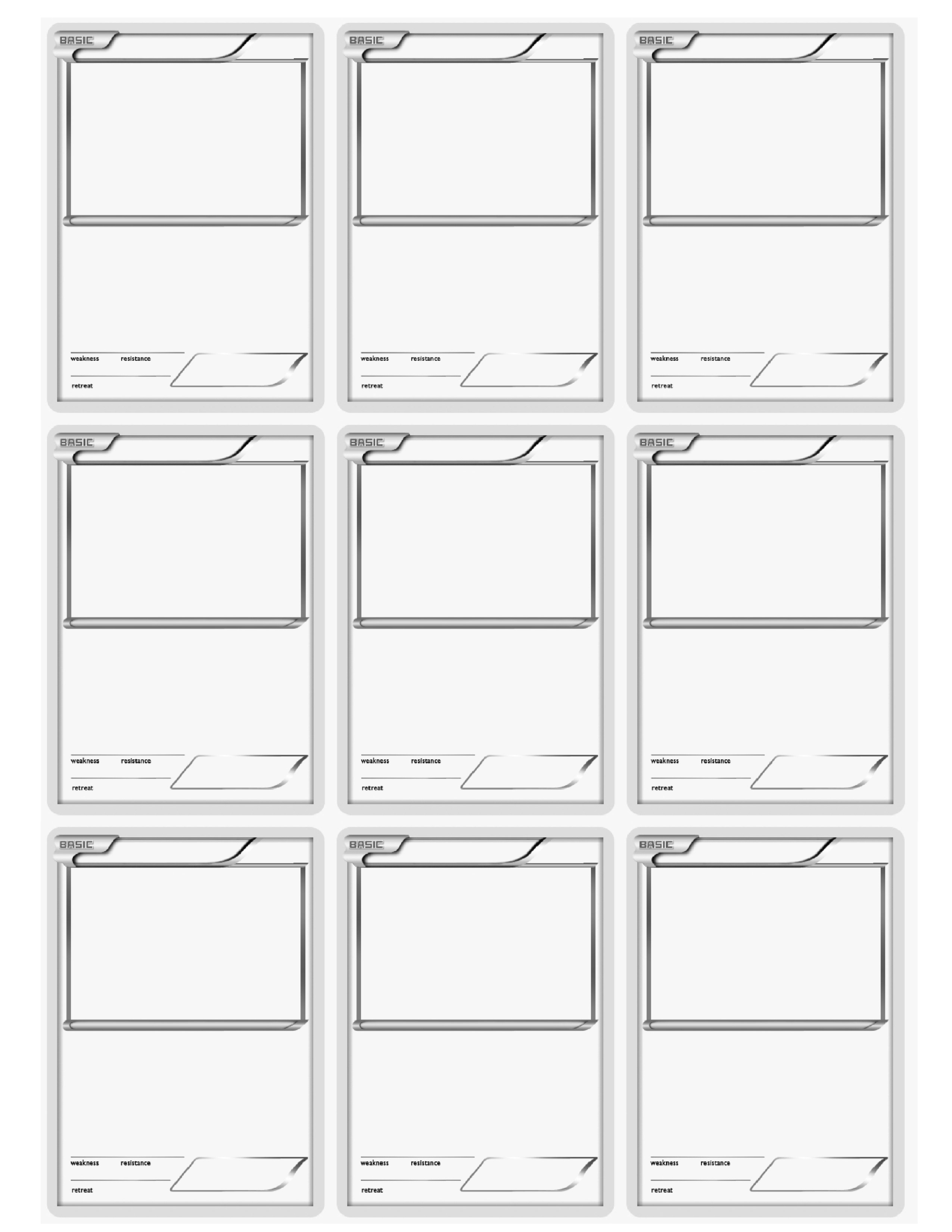 Printable pokemon cards