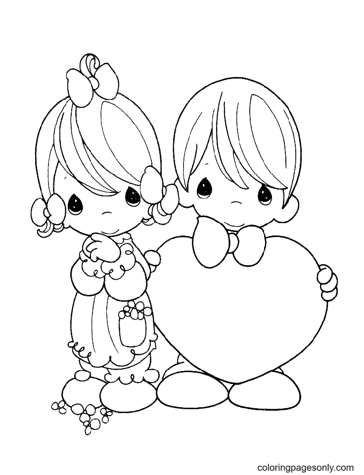 Precious moments coloring pages printable for free download