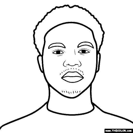 Hip hop rap star online coloring pages