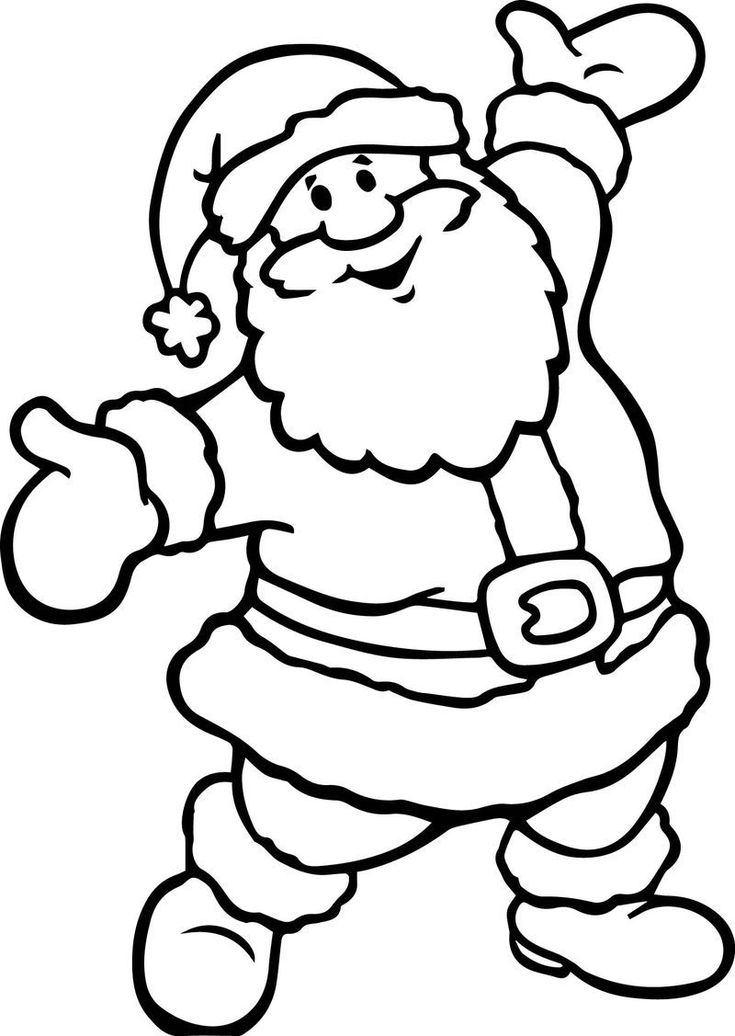 Santa claus printable coloring pages coloringsheets santa coloring pages christmas coloring pages printable christmas coloring pages