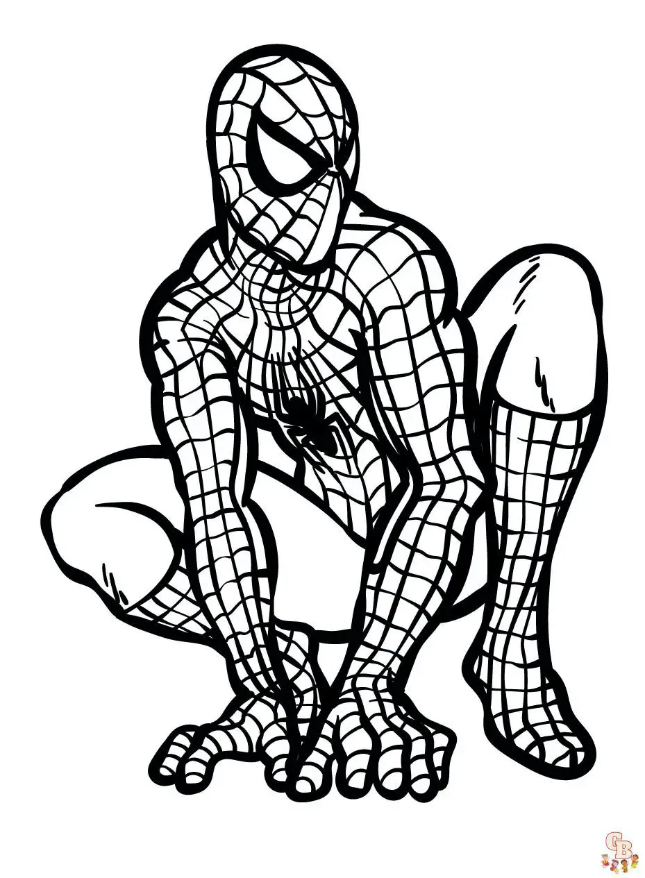 Unleash your creativity with spiderman coloring pages