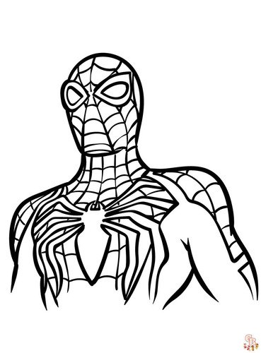 Spiderman coloring pages