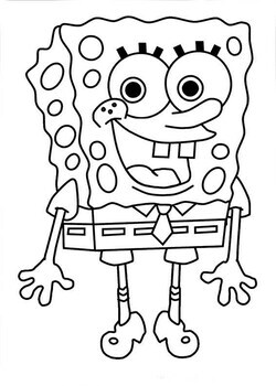 Spongebob coloring pages by mw creativity and new opportunities