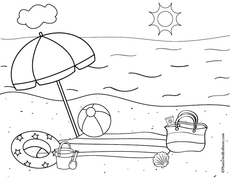 Free printable beach coloring page and a fun activity sheet summer coloring pages beach coloring pages coloring pages