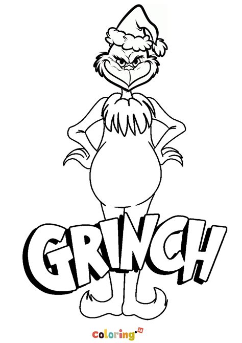 Grinch coloring page printable grayson apartments clarksville tn etig