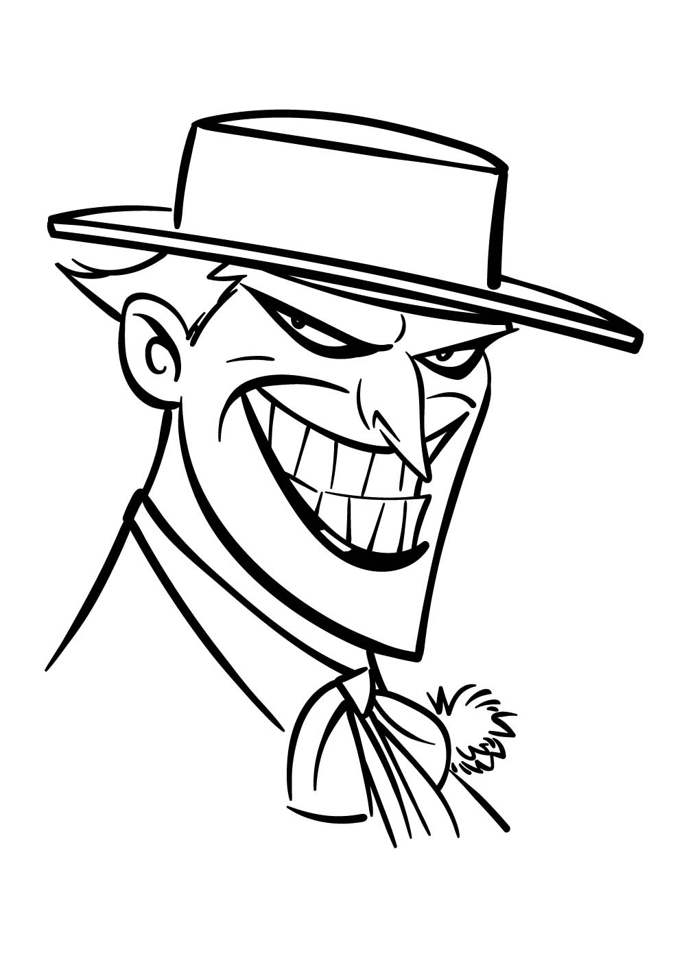 Joker coloring pages by coloringpageswk on