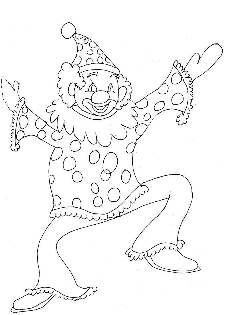 Joker coloring page