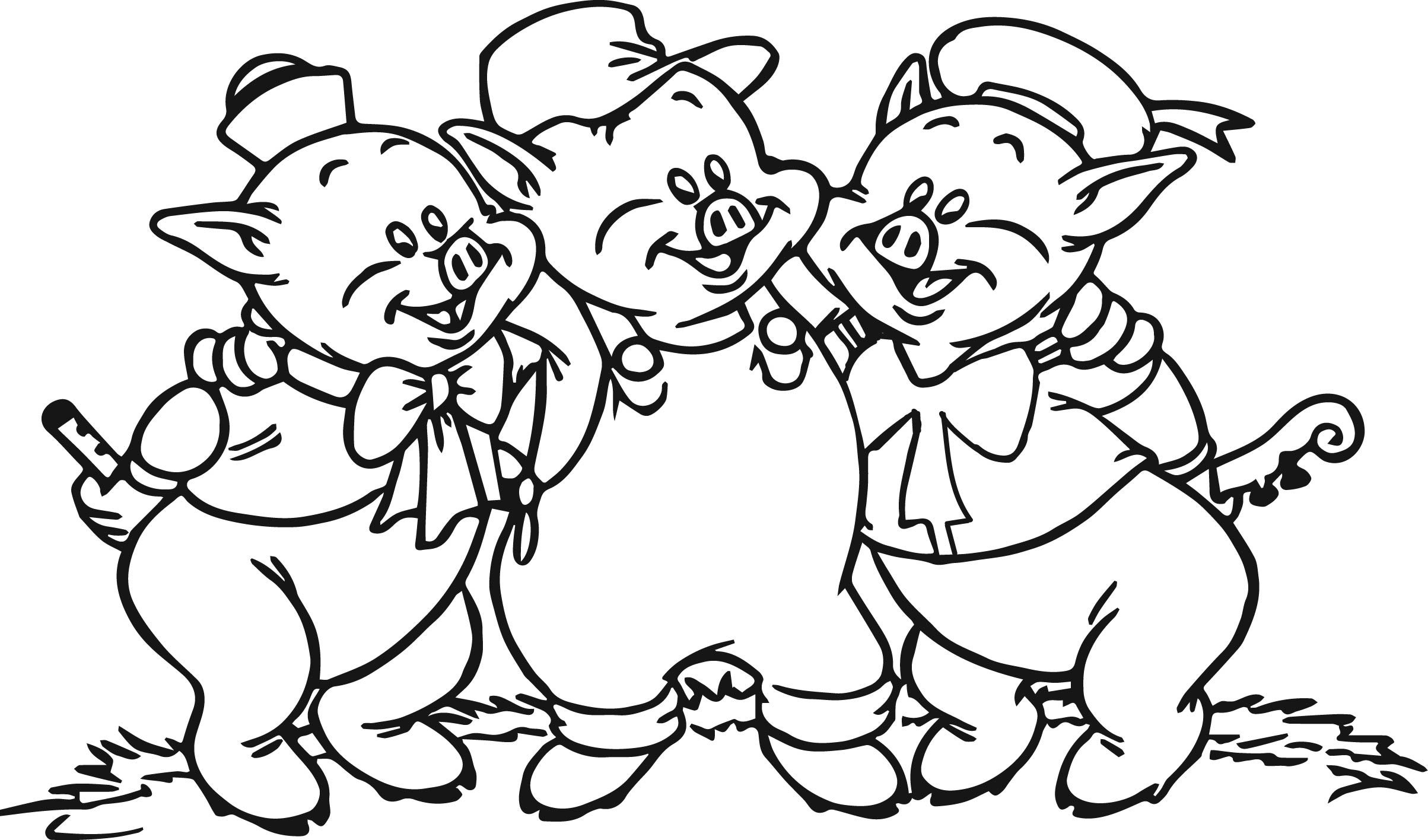 Nice little pigs coloring page owl coloring pages disney coloring pages peppa pig coloring pages