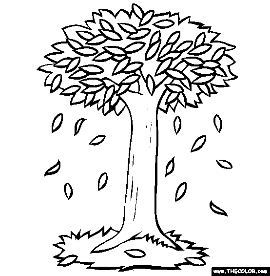 Free fall coloring pages color in this picture of falling leaves and others with our library ofâ leaf coloring page tree coloring page fall coloring pages