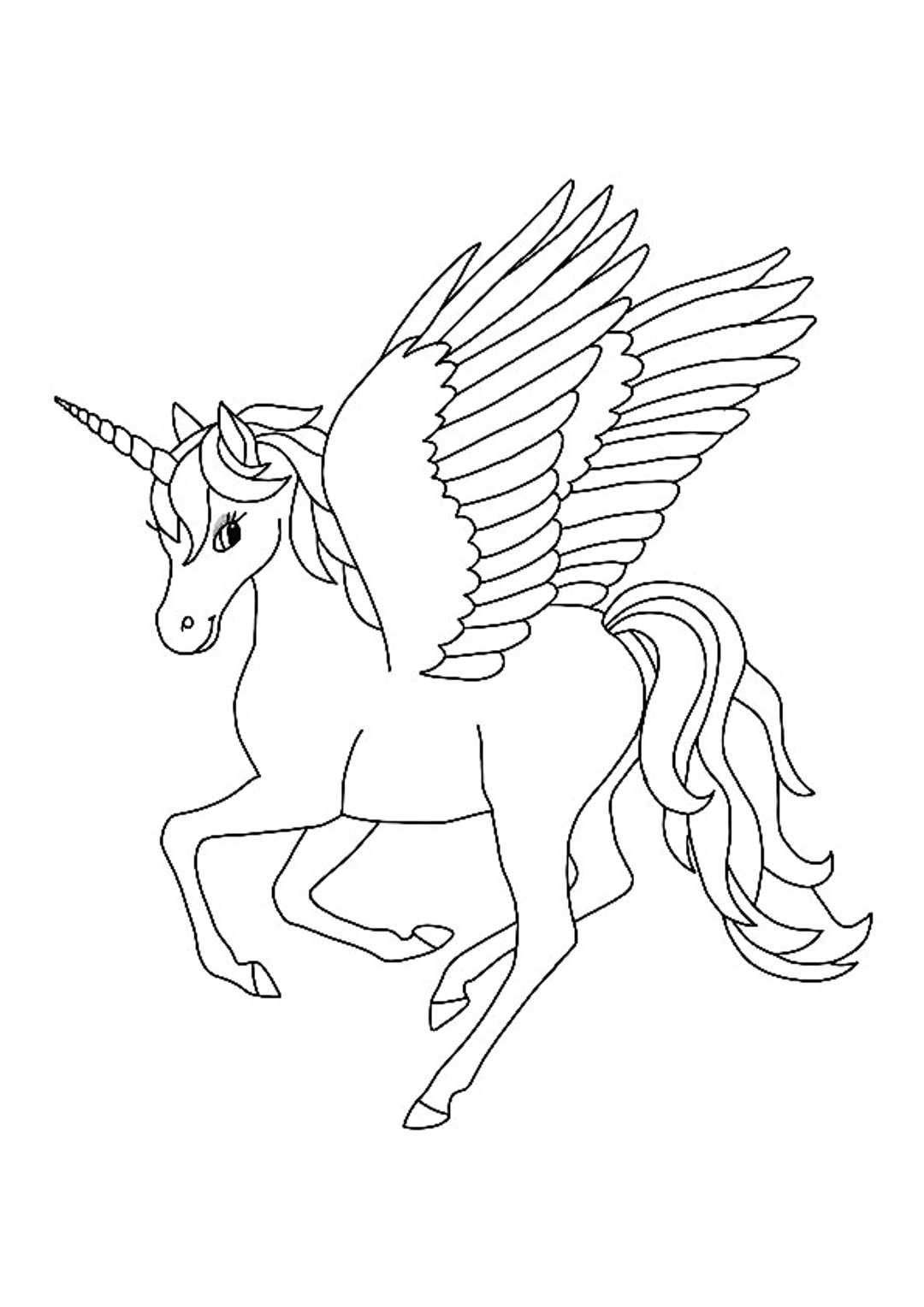 Winged unicorn coloring pages unicorn wings mermaid coloring pages unicorn coloring pages