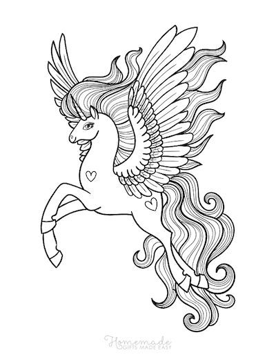 Magical unicorn coloring pages for kids adults unicorn coloring pages unicorn pictures to color coloring pages