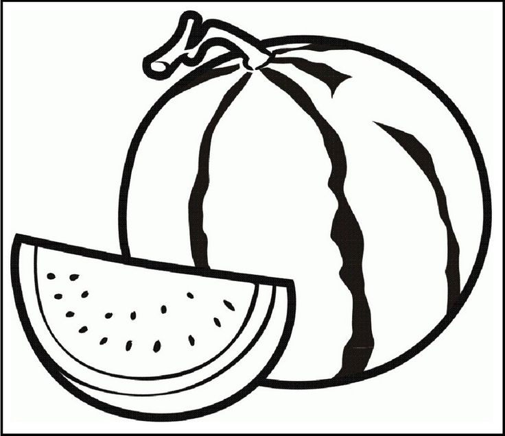 Watermelon coloring and activity page fruit coloring pages star coloring pages coloring pages