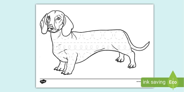 Sausage dog louring sheet