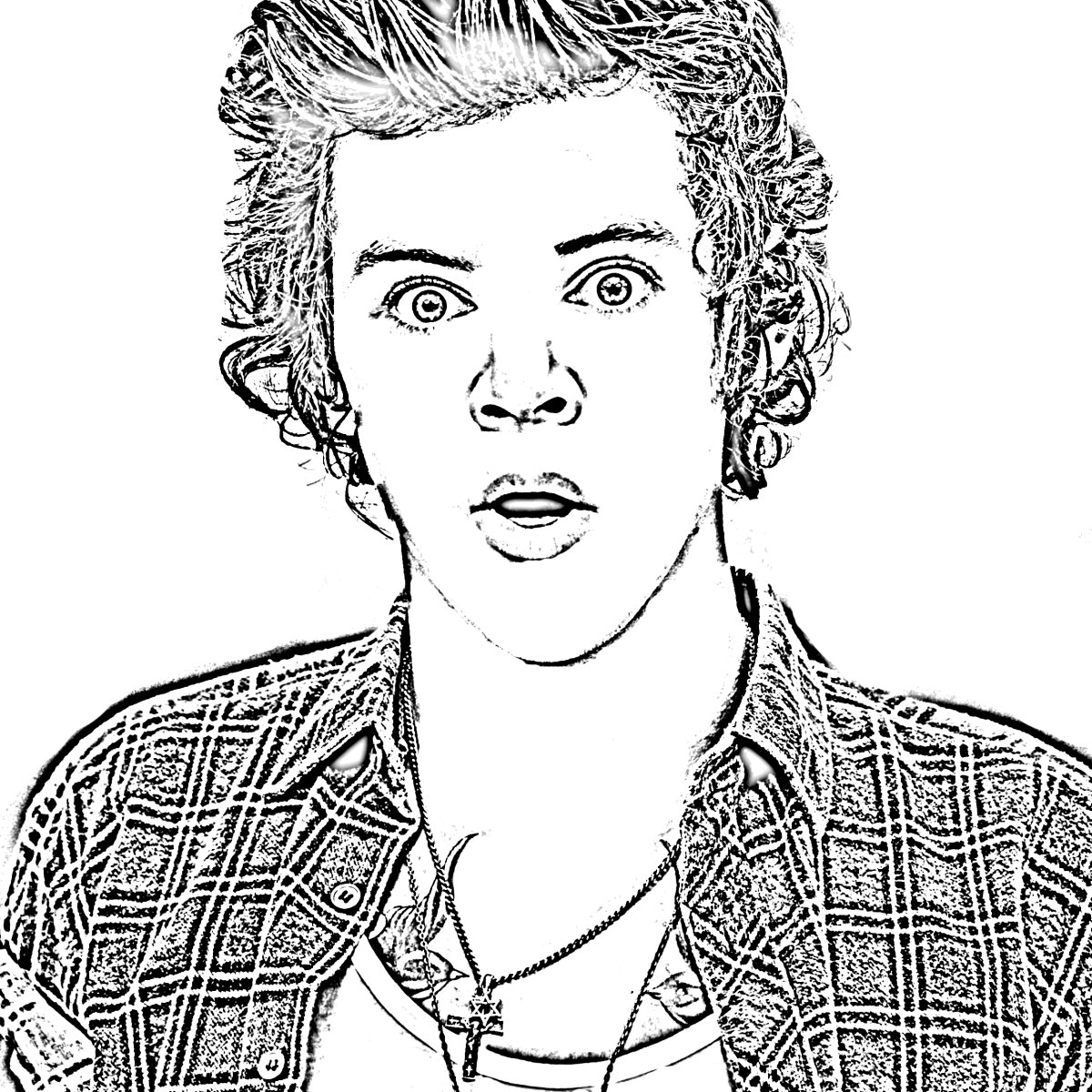 Printable one direction coloring pages