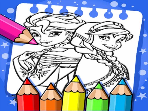 Play frozen coloring book free online