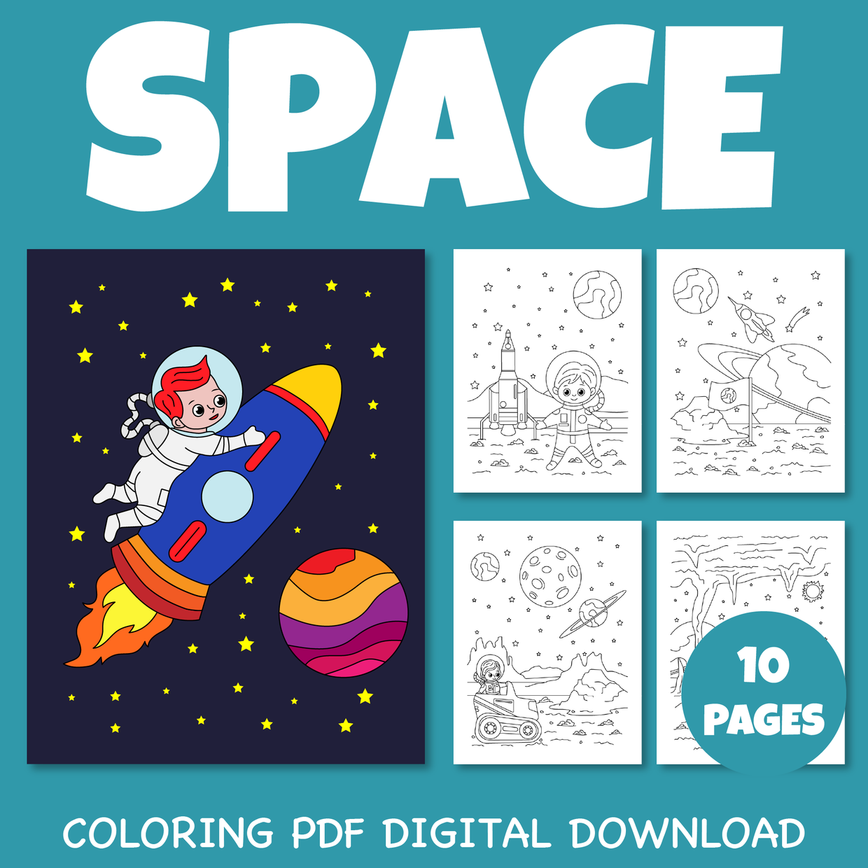 Mysteries of space printable sheet pdf back to school