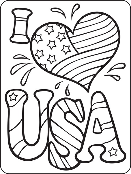 Thousand coloring pages patriotic royalty