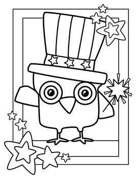 Kindnessnation patriotic coloring pages by splashy pix tpt