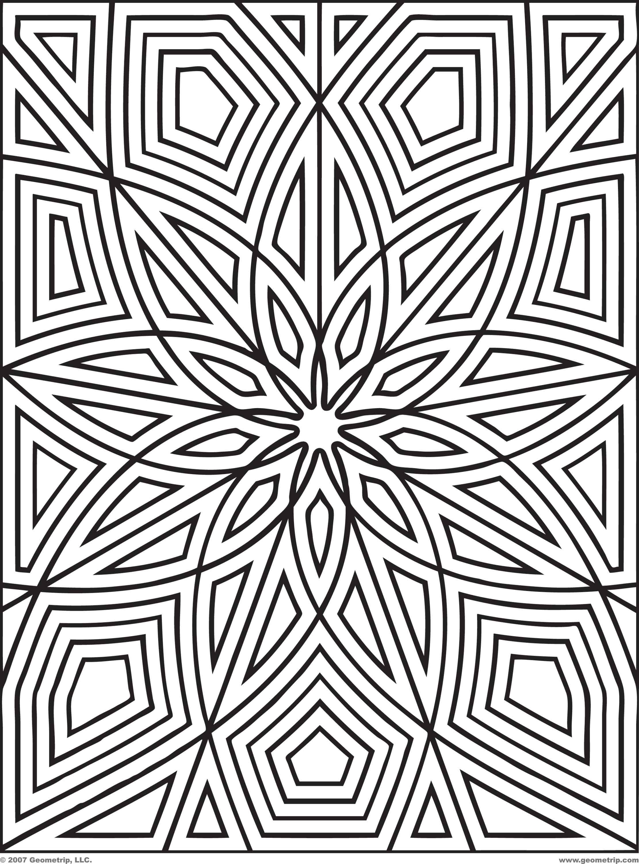 Luxury geometric pattern coloring pages for adults geometric geometric coloring pages pattern coloring pages shape coloring pages