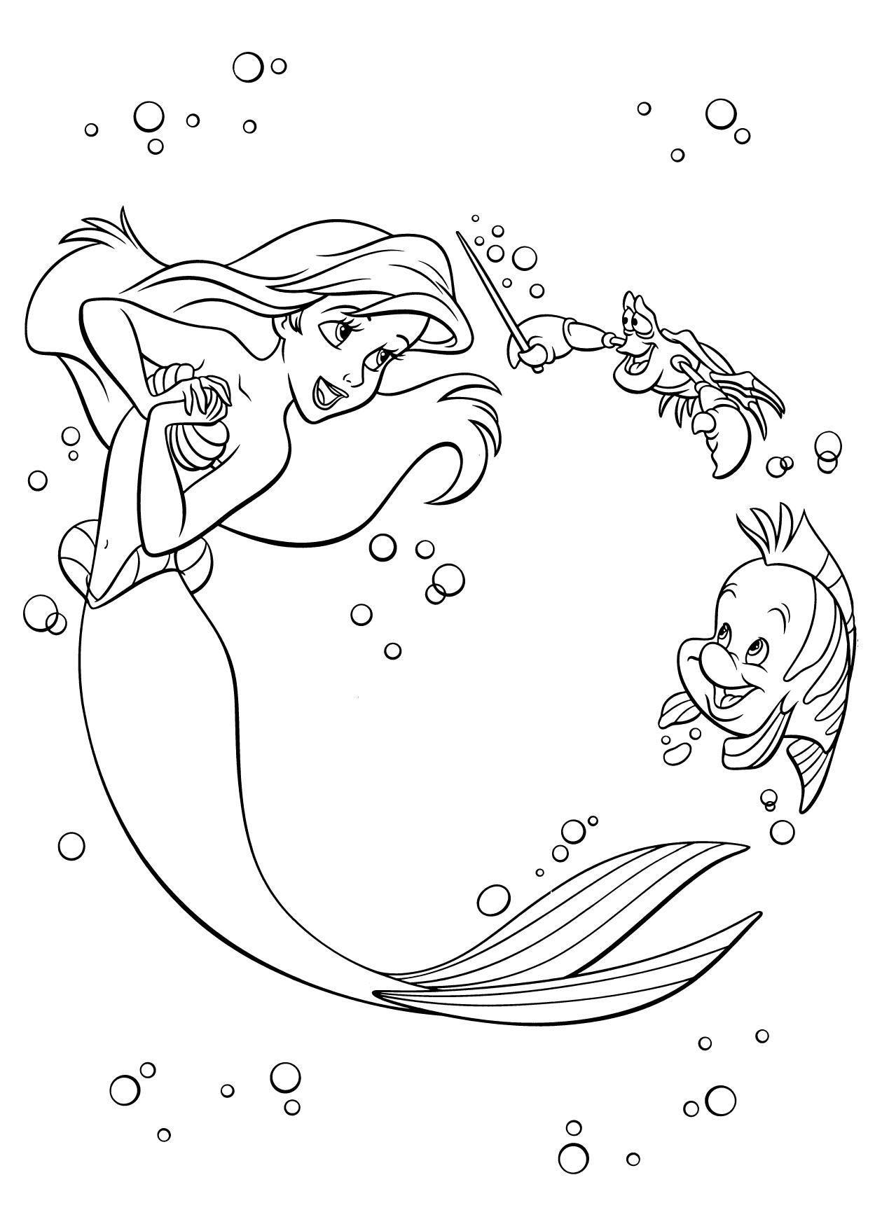 Disney coloring book pdf only coloring pages mermaid coloring pages princess coloring pages ariel coloring pages