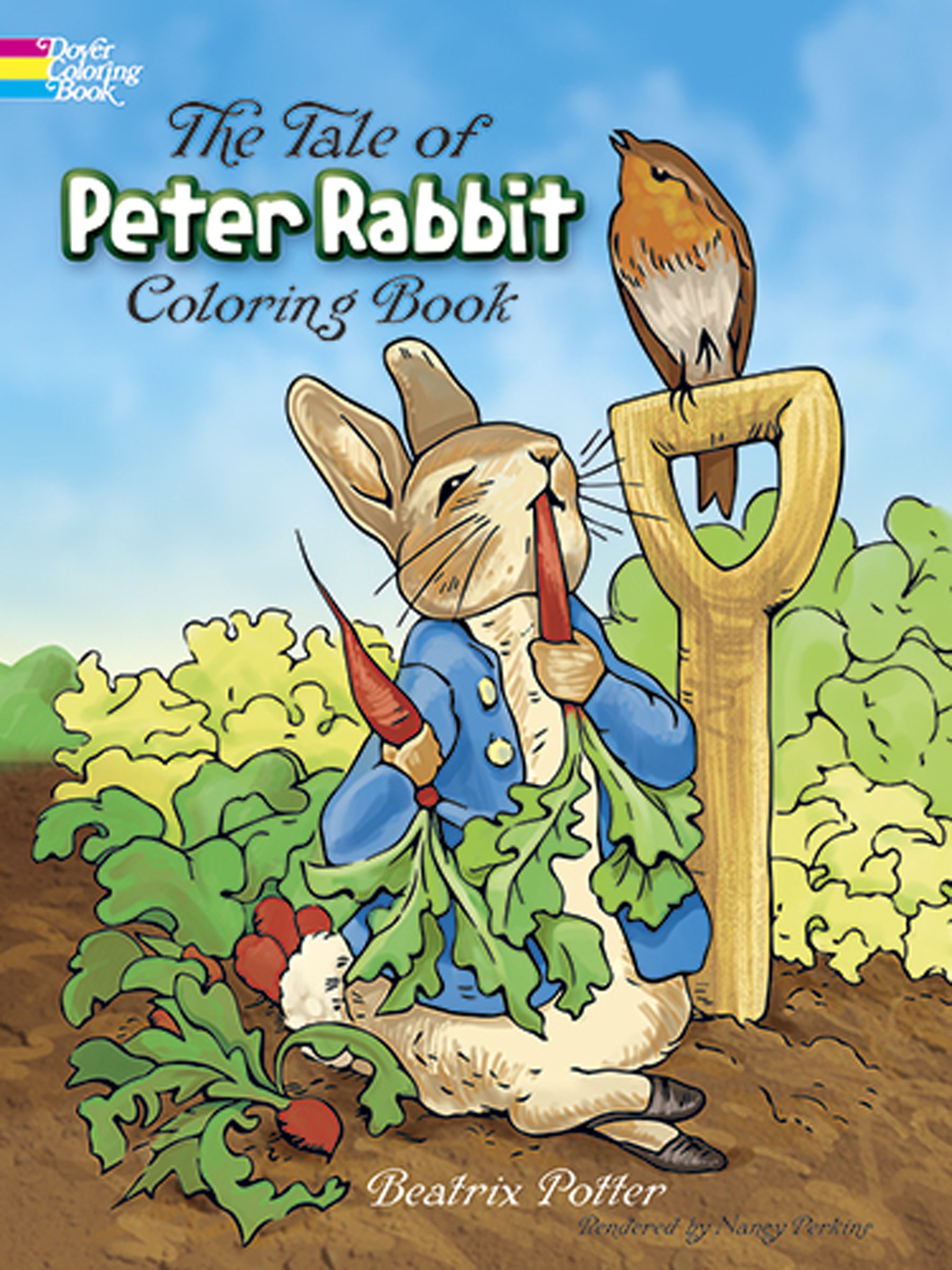 The tale of peter rabbit coloring book the man shop the man library museum