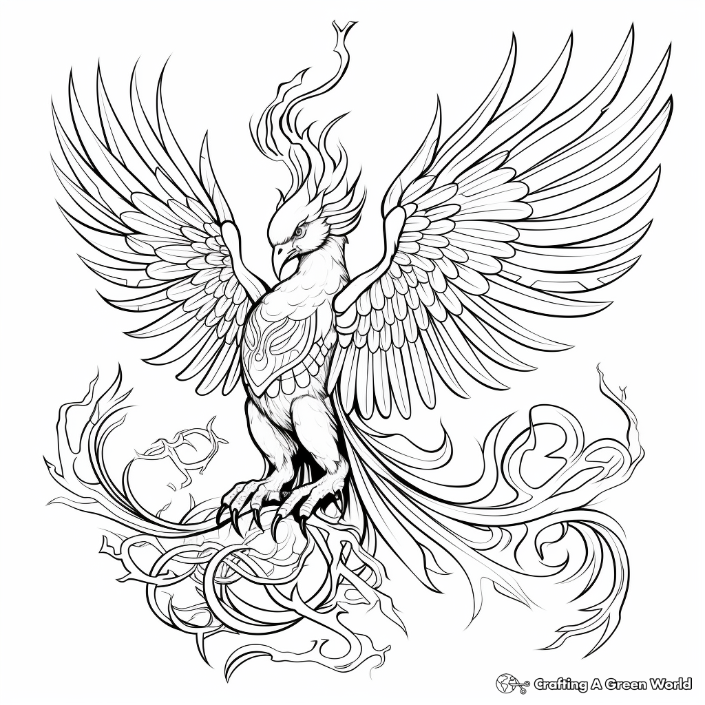 Magical coloring pages