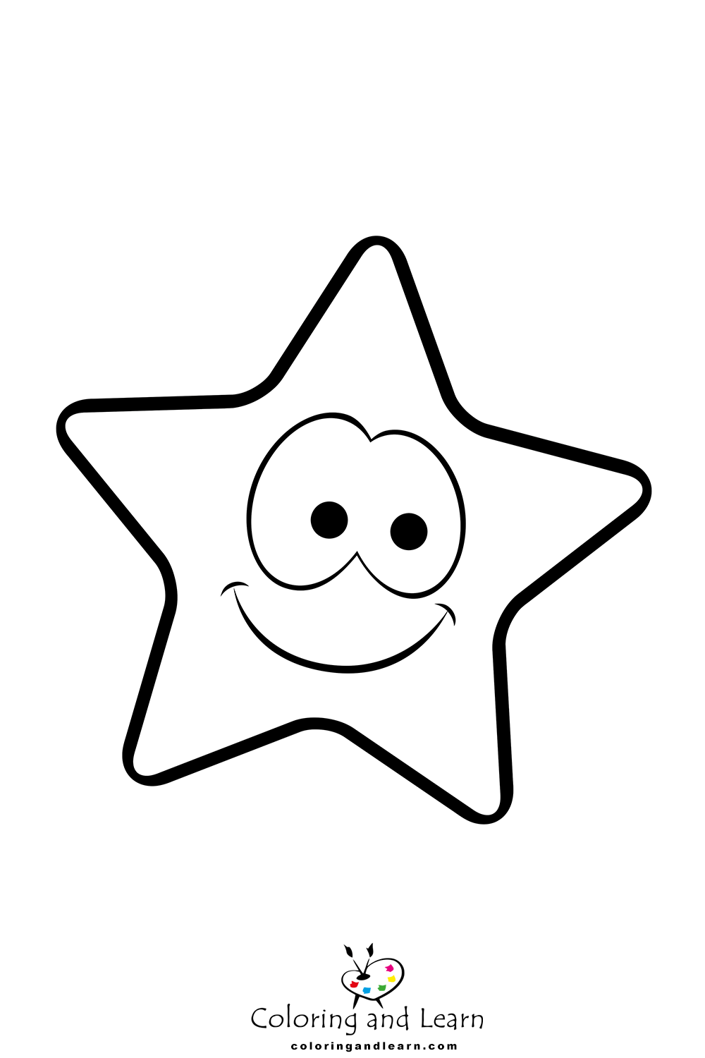 Star coloring pages