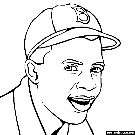 Jackie robinson coloring page jackie robinson coloring