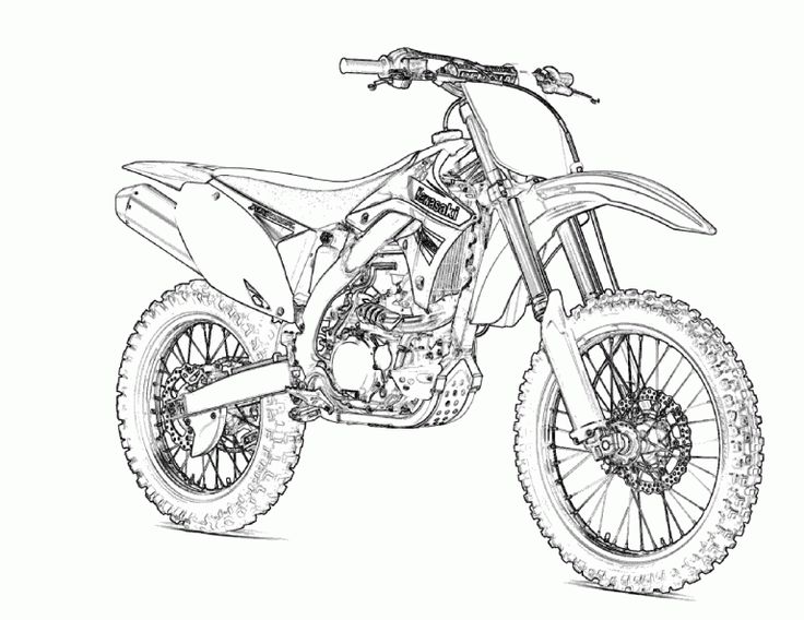 Free printable motorcycle coloring pages for kids coloring pages bike drawing motorbike drawing